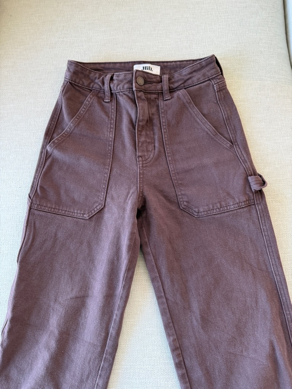 Just Black Denim brown jean pants